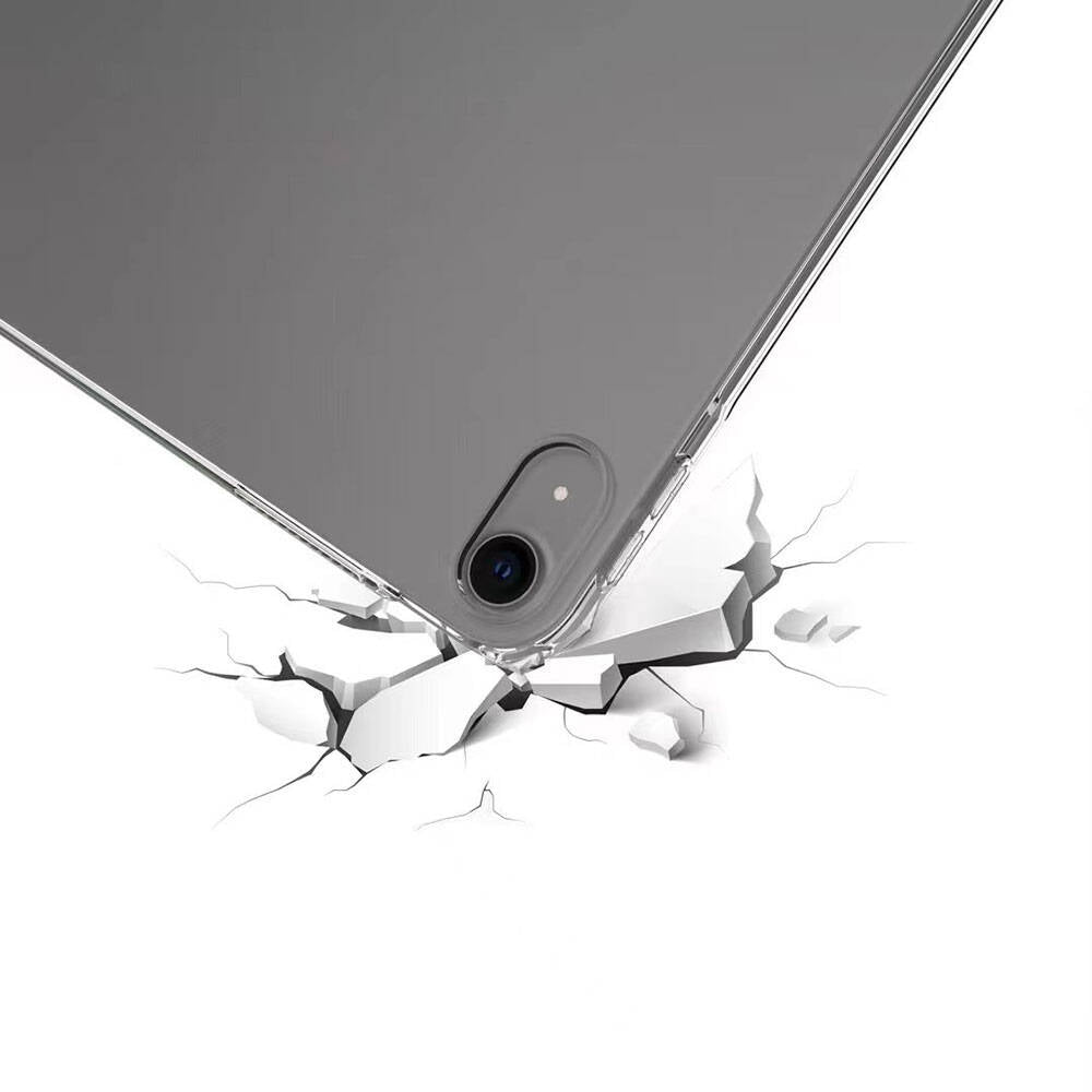 Apple iPad Air 13 2024 Kılıf Tablet Nitro Anti Shock Silikon Kapak Şeffaf
