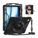 Apple iPad Air 13 2024 Zore Defender Tablet Silikon Siyah