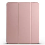 Apple iPad Air 13 2024 Zore Smart Cover Kalem Bölmeli Standlı 1-1 Kılıf Rose Gold