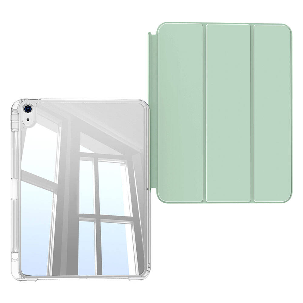 Apple iPad Air 13 2025 M3 Kılıf Magnetik Ayrılabilen Airbagli Zore Sliding Tablet Kılıfı Lavender