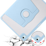 Apple iPad Air 13 2025 M3 Kılıf Zore Termik Kalem Bölmeli Dönebilen Standlı Kılıf Lacivert