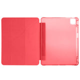 Apple iPad Air 13 2025 M3 Kılıf Zore Tri Folding Kalem Bölmeli Standlı Kılıf Mürdüm