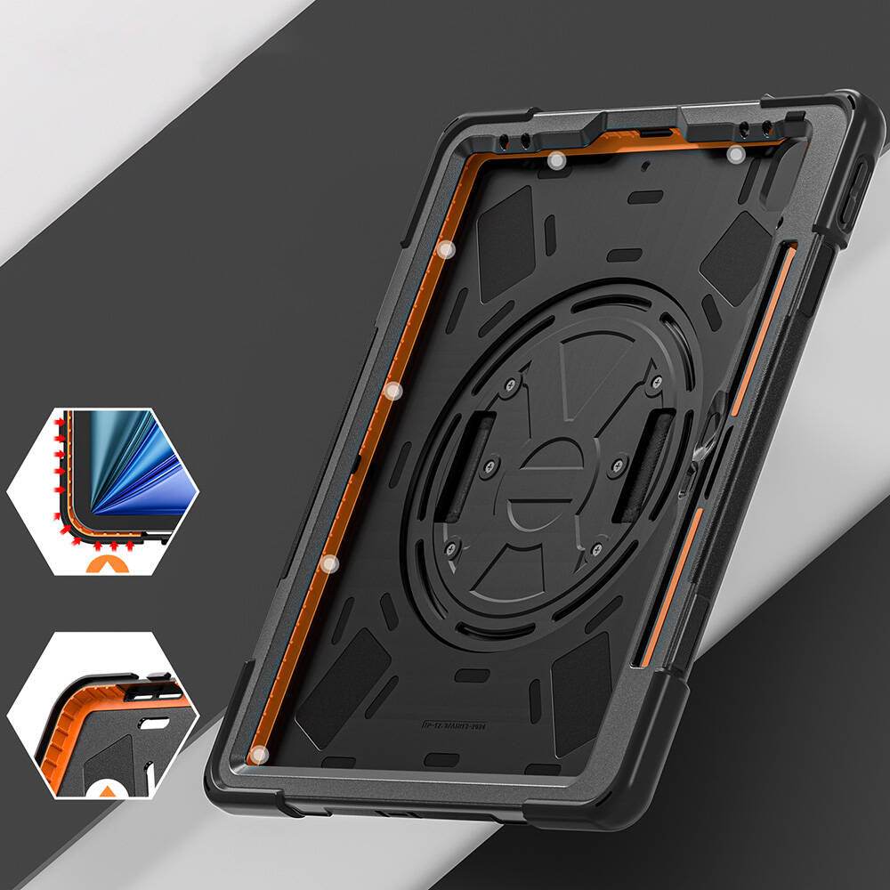 Apple iPad Air 13 2025 M3 Zore Defender Tablet Silikon Siyah