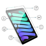 Apple iPad 11.Nesil 2025 Tablet Temperli Cam Ekran Koruyucu Renksiz