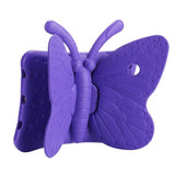 Apple iPad Mini 1 Butterfly Standlı Tablet Kılıf Mavi