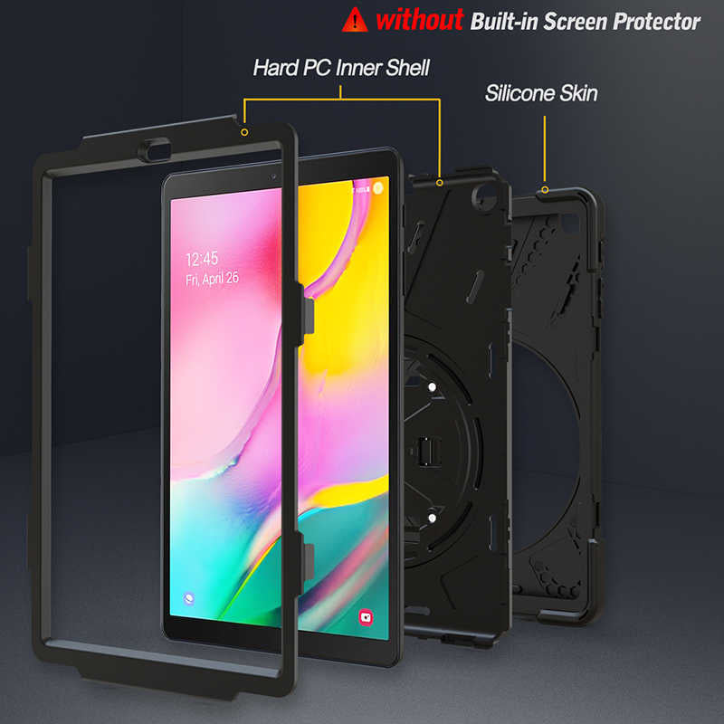 Apple iPad Mini 2-3 Defender Tablet Silikon Siyah