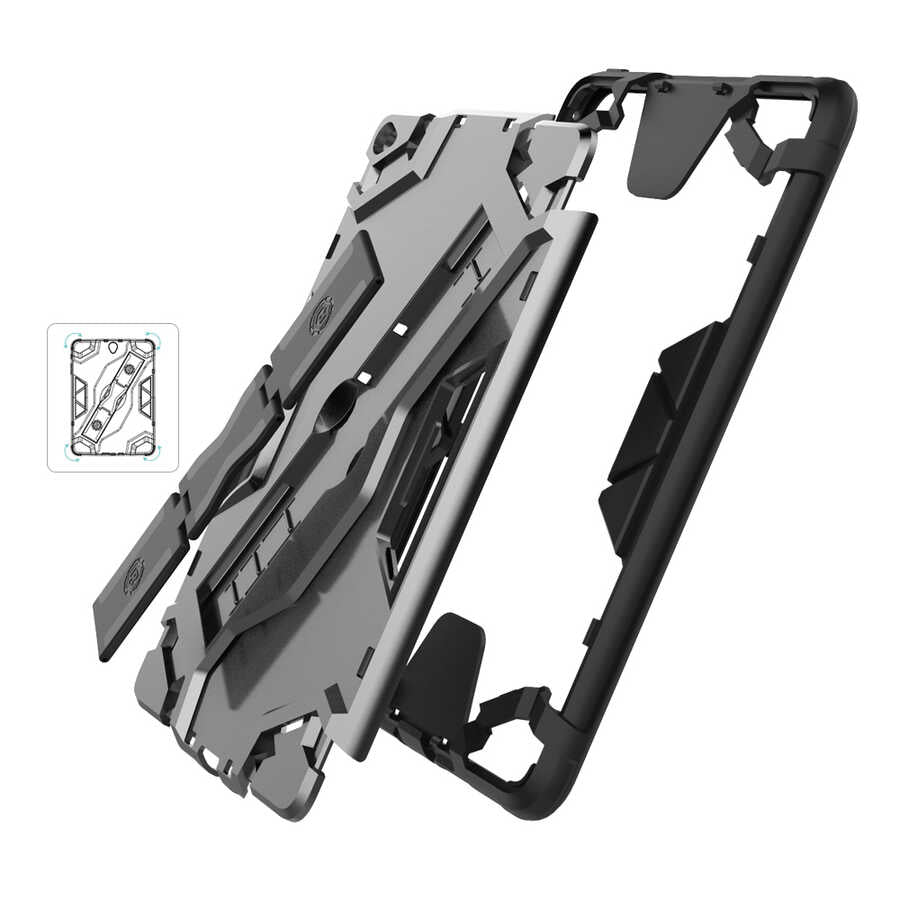 Apple iPad Mini 2-3 Defens Tablet Silikon Siyah