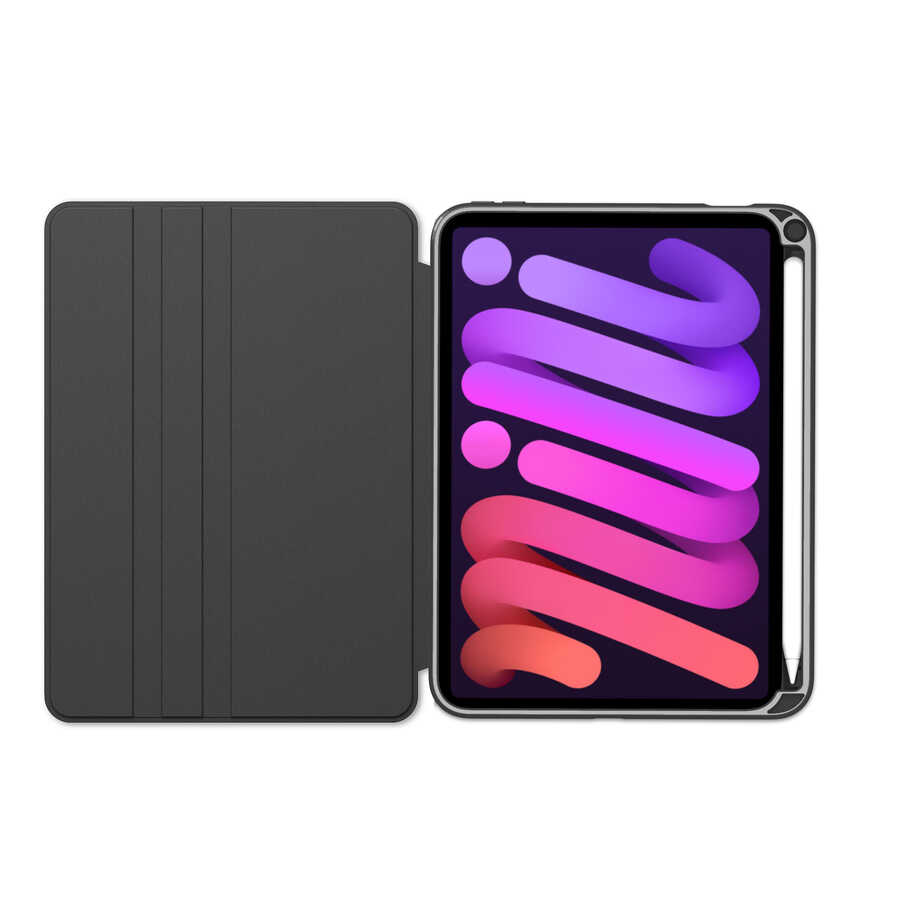 Apple iPad Mini 2021 (6.Nesil) Kılıf Nayn Dönebilen Standlı Kılıf Koyu Yeşil