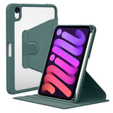 Apple iPad Mini 2021 (6.Nesil) Kılıf Nayn Dönebilen Standlı Kılıf Koyu Yeşil