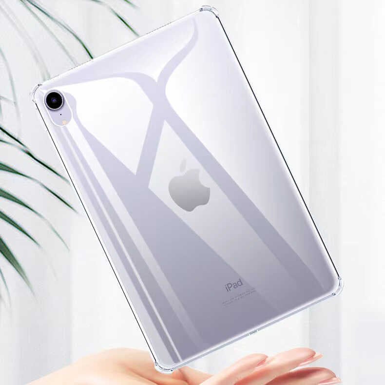 Apple iPad Mini 2021 (6.Nesil) Kılıf Tablet Nitro Anti Shock Silikon Kapak Renksiz