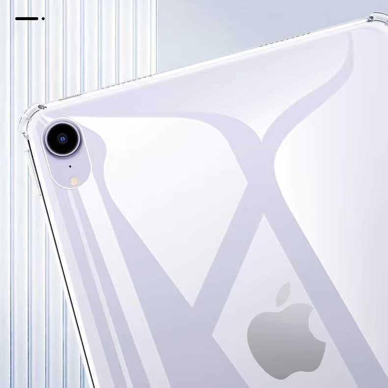 Apple iPad Mini 2021 (6.Nesil) Kılıf Tablet Nitro Anti Shock Silikon Kapak Renksiz