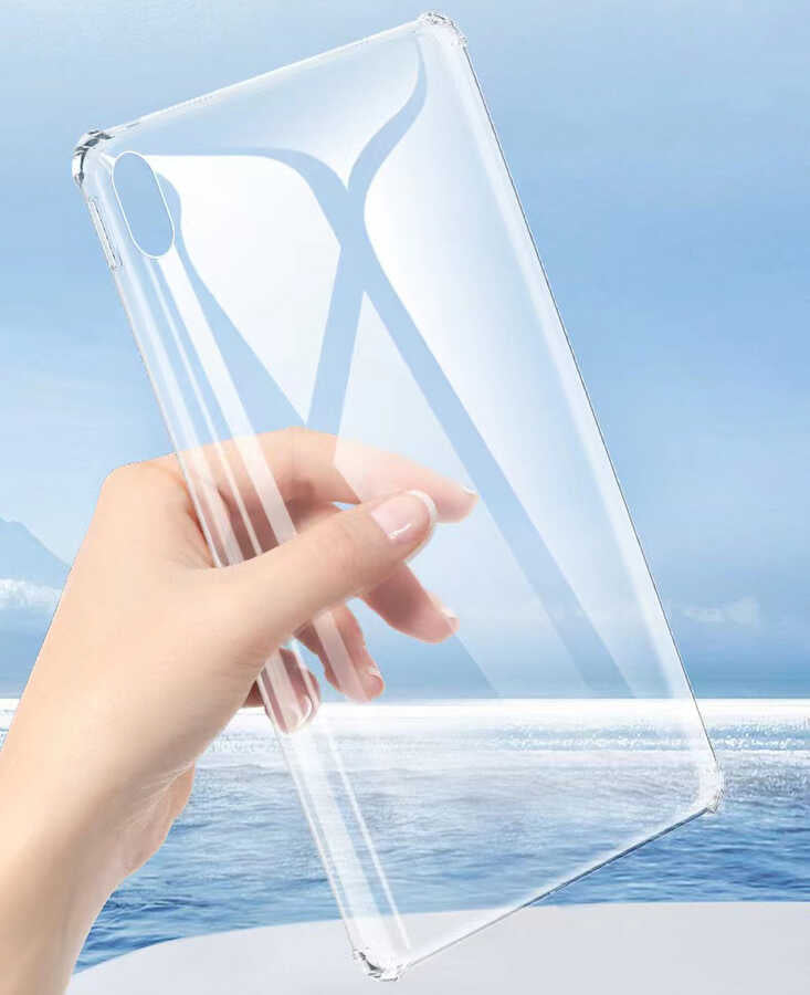Apple iPad Mini 2021 (6.Nesil) Kılıf Tablet Nitro Anti Shock Silikon Kapak Renksiz