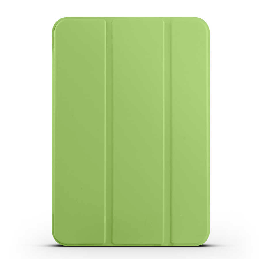 Apple iPad Mini 2021 (6.Nesil) Smart Cover Standlı 1-1 Kılıf Yeşil