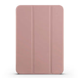 Apple iPad Mini 2021 (6.Nesil) Smart Cover Standlı 1-1 Kılıf Rose Gold