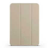 Apple iPad Mini 2021 (6.Nesil) Smart Cover Standlı 1-1 Kılıf Gold