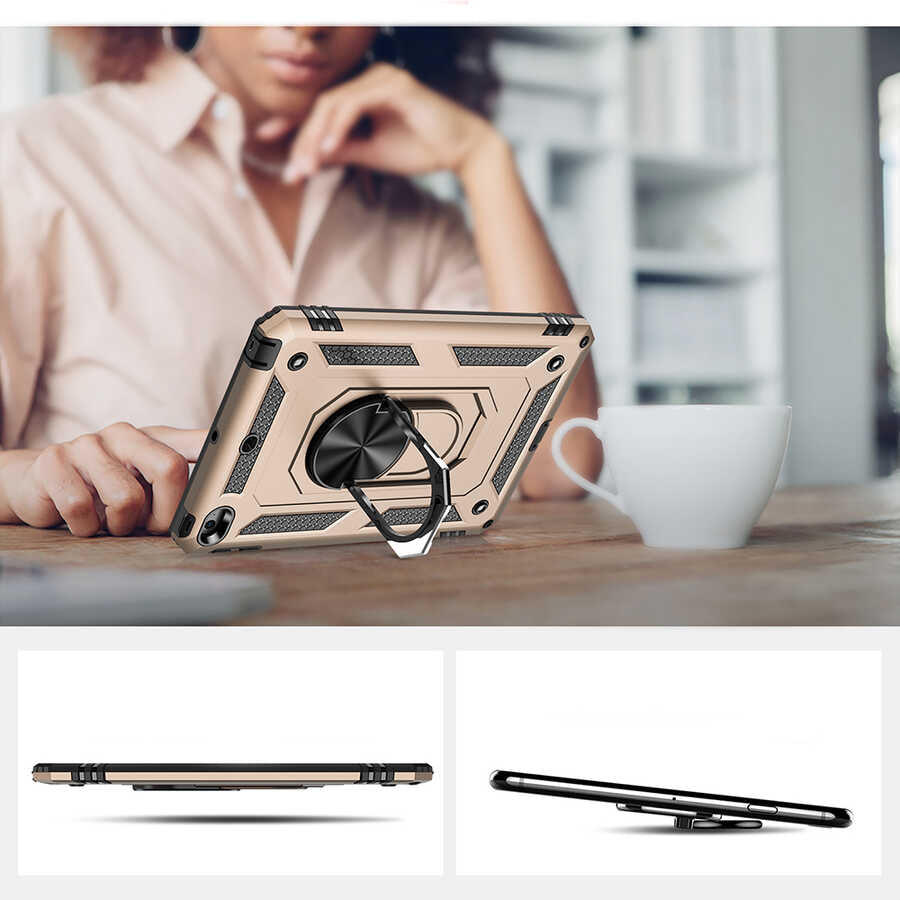 Apple iPad Mini 4 Kılıf Tablet Vega Kapak Siyah