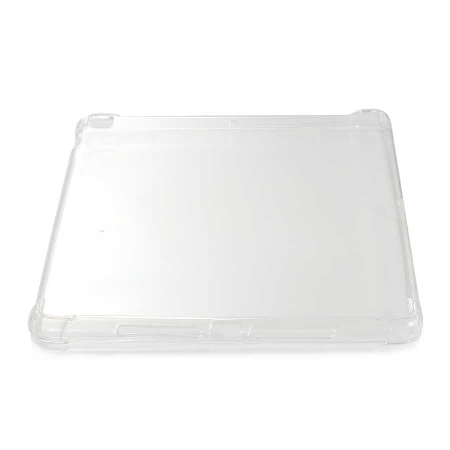 Apple iPad 10.2 (8.Nesil) Kılıf Tablet Nitro Anti Shock Silikon Kapak Renksiz