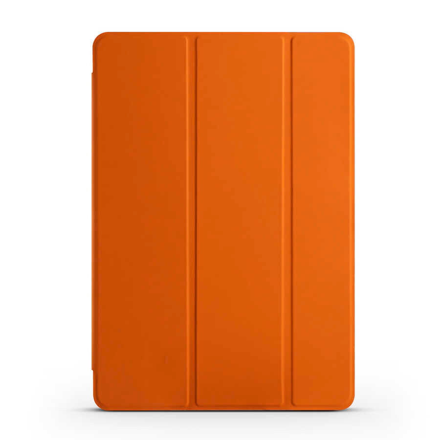 Apple iPad 10.2 (8.Nesil) Smart Cover Standlı 1-1 Kılıf Kırmızı