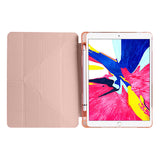 Apple iPad Pro 10.5 (7.Nesil) Kılıf Tri Folding Kalem Bölmeli Standlı Kılıf Lila