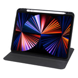 Apple iPad Pro 11 2020 (2.Nesil) Kılıf Termik Kalem Bölmeli Dönebilen Standlı Kılıf Lila