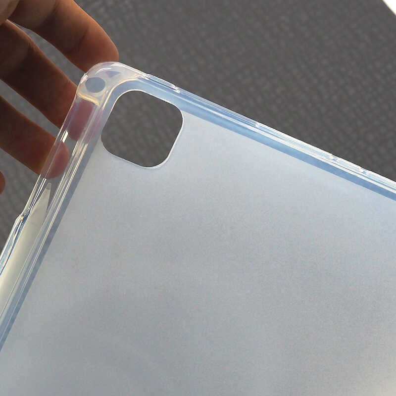 Apple iPad Pro 11 2020 (2.Nesil) Kalemli Tablet Silikon Renksiz