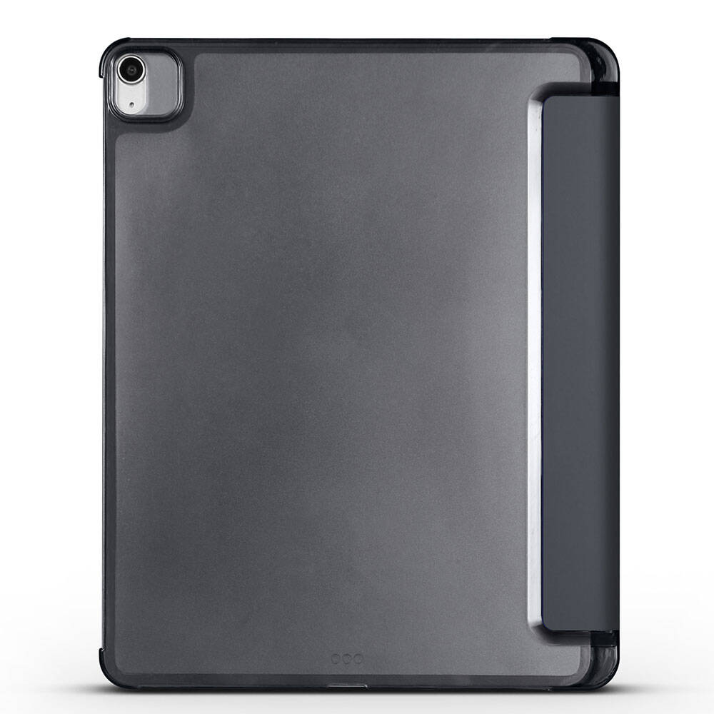 Apple iPad Pro 11 2020 (2.Nesil) Smart Cover Kalem Bölmeli Standlı 1-1 Kılıf Mavi