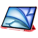 Apple iPad Pro 11 2020 (2.Nesil) Smart Cover Kalem Bölmeli Standlı 1-1 Kılıf Gri