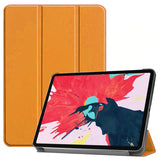 Apple iPad Pro 11 2020 (2.Nesil) Smart Cover Standlı 1-1 Kılıf Turuncu