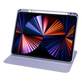 Apple iPad Pro 11 2021 (3.Nesil) Kılıf Termik Kalem Bölmeli Dönebilen Standlı Kılıf Açık Yeşil