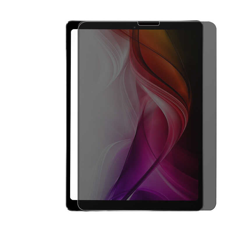 Apple iPad Pro 11 2021 (3.Nesil) Tablet Privacy Temperli Cam Ekran Koruyucu Siyah