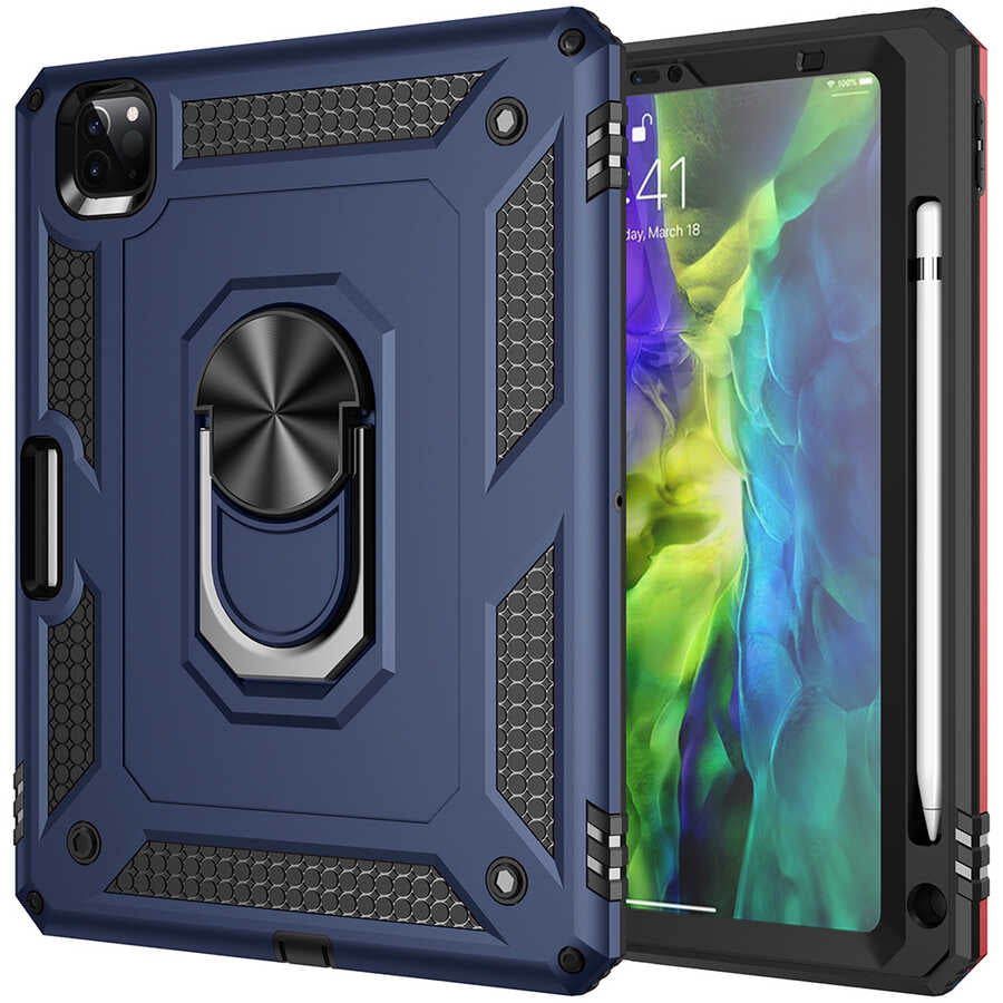 Apple iPad Pro 11 2022 M2 Kılıf Tablet Vega Kapak Mavi