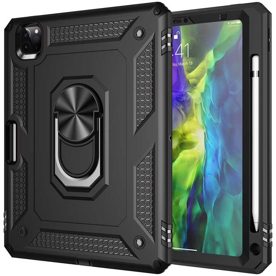 Apple iPad Pro 11 2022 M2 Kılıf Tablet Vega Kapak Siyah