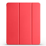 Apple iPad Pro 11 2022 M2 Smart Cover Kalem Bölmeli Standlı 1-1 Kılıf Kırmızı