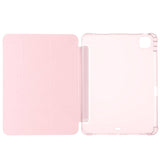 Apple iPad Pro 11 2024 Kılıf Tri Folding Kalem Bölmeli Standlı Kılıf Siyah