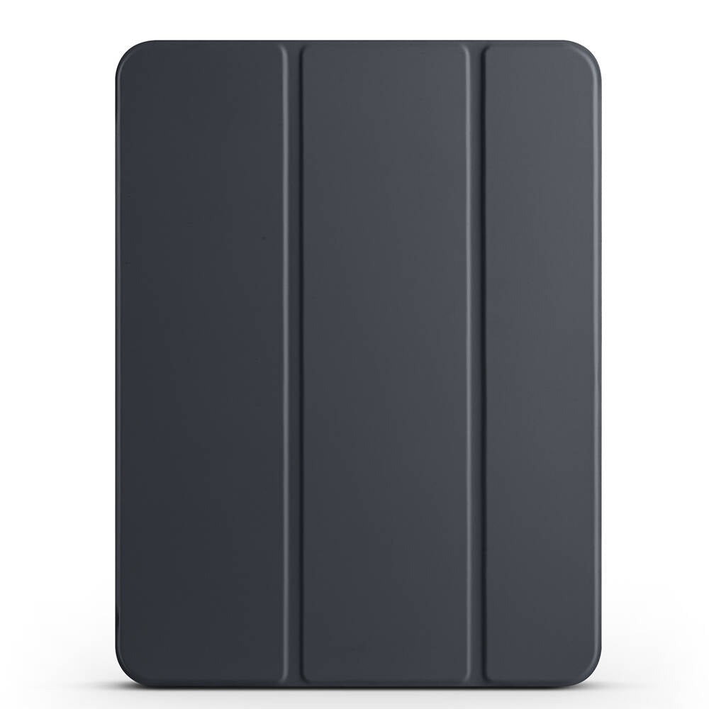 Apple iPad Pro 11 2024 Smart Cover Kalem Bölmeli Standlı 1-1 Kılıf Siyah