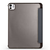 Apple iPad Pro 11 2024 Smart Cover Kalem Bölmeli Standlı 1-1 Kılıf Gold