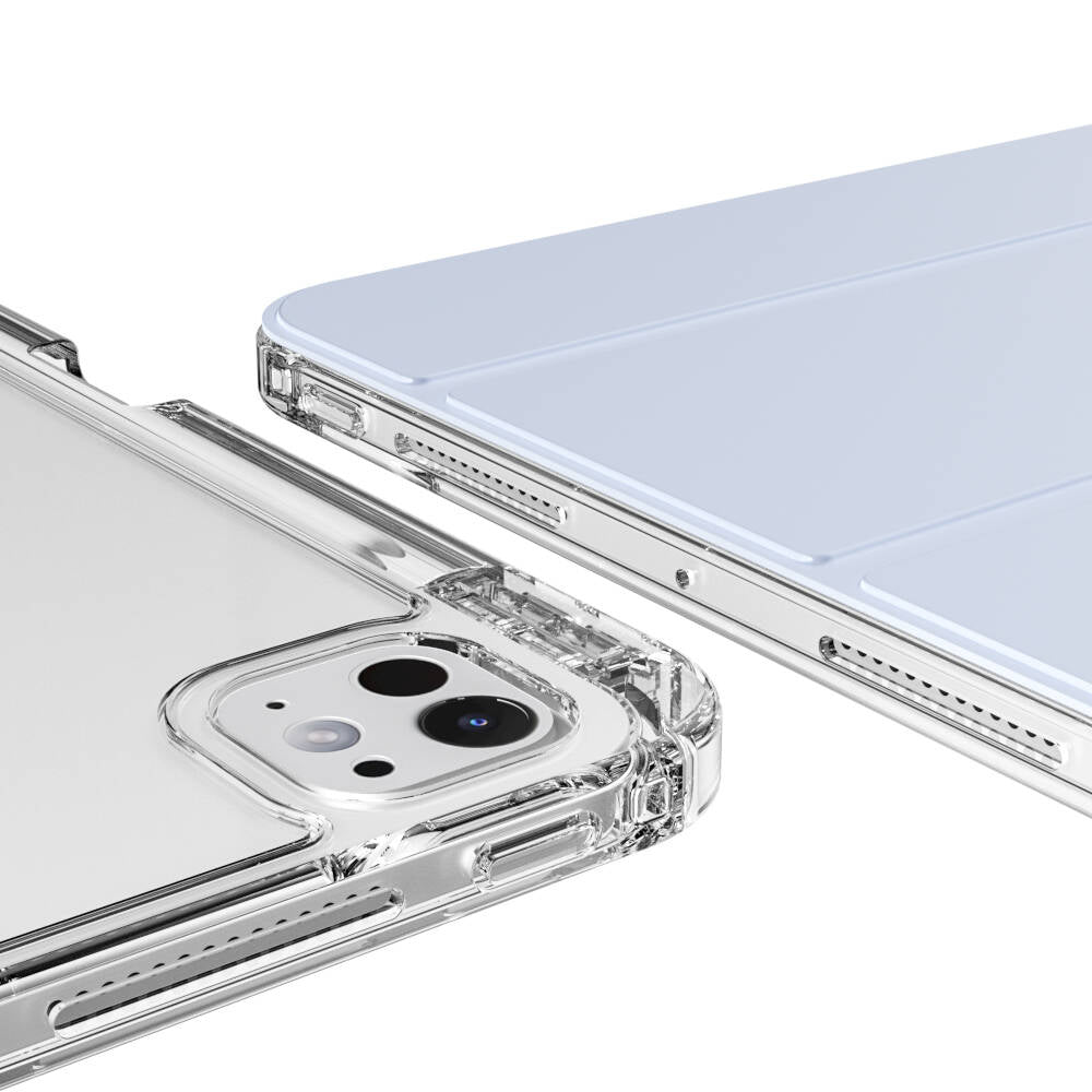 Apple iPad Pro 11 2025 M5 Kılıf Magnetik Ayrılabilen Airbagli Sliding Tablet Kılıfı Koyu Yeşil