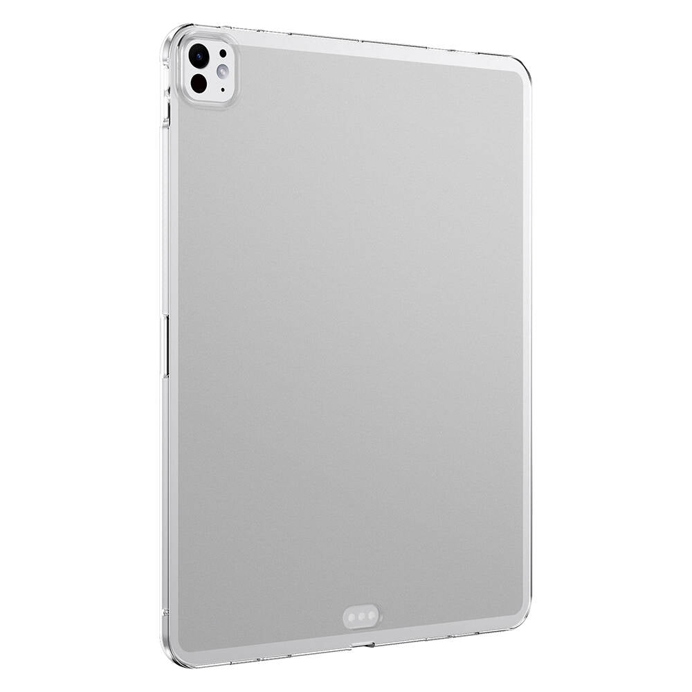 Apple iPad Pro 11 2025 M5 Kılıf Tablet Süper Silikon Kapak Şeffaf