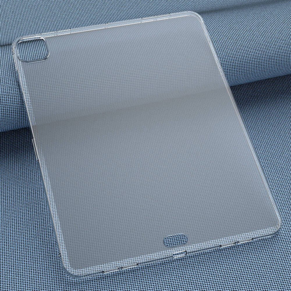 Apple iPad Pro 11 2025 M5 Kılıf Tablet Süper Silikon Kapak Şeffaf