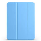 Apple iPad Pro 11 2025 M5 Smart Cover Kalem Bölmeli Standlı 1-1 Kılıf Mavi