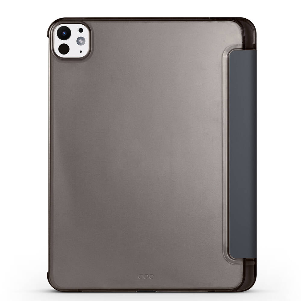Apple iPad Pro 11 2025 M5 Smart Cover Kalem Bölmeli Standlı 1-1 Kılıf Lacivert