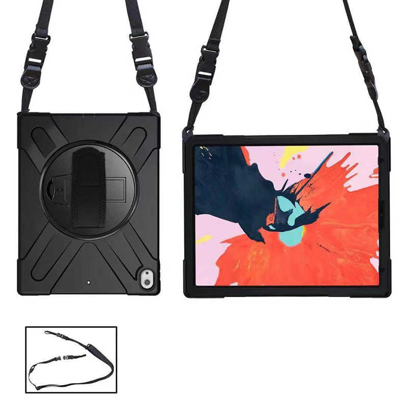 Apple iPad Pro 12.9 2018 (3.Nesil) Kılıf Defender Tablet Silikon Siyah