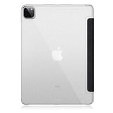 Apple iPad Pro 12.9 2020 (4.Nesil) Smart Cover Standlı 1-1 Kılıf Pembe