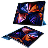 Apple iPad Pro 12.9 2020 (4.Nesil) Smart Cover Standlı 1-1 Kılıf Pembe