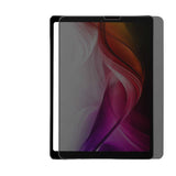 Apple iPad Pro 12.9 2021 (5.Nesil) Tablet Privacy Temperli Cam Ekran Koruyucu Siyah