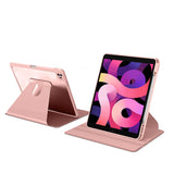 Apple iPad Pro 12.9 2022 M2 Kılıf Nayn Dönebilen Standlı Kılıf Pembe