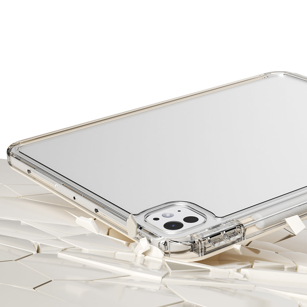 Apple iPad Pro 13 2025 M5 Kılıf Magnetik Ayrılabilen Airbagli Zore Sliding Tablet Kılıfı Mavi Açık