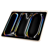 Apple iPad Pro 13 2025 M5 Kılıf Zore Tri Folding Kalem Bölmeli Standlı Kılıf Rose Gold