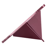 Apple iPad Pro 13 2025 M5 Kılıf Zore Tri Folding Kalem Bölmeli Standlı Kılıf Mürdüm