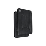 Apple iPad Pro 13 2025 M5 Zore Border Keyboard Bluetooh Bağlantılı Standlı Klavyeli Tablet Kılıfı Siyah